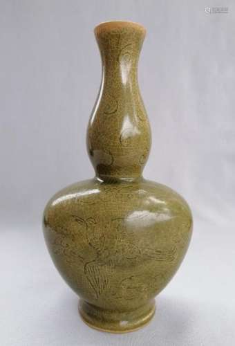 A KOREA POSSIBLE JOSEON DYNASTY GOURD VASE