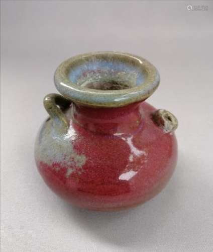 A CHINESE YUAN DYNASTY JUN KILN TEAPOT