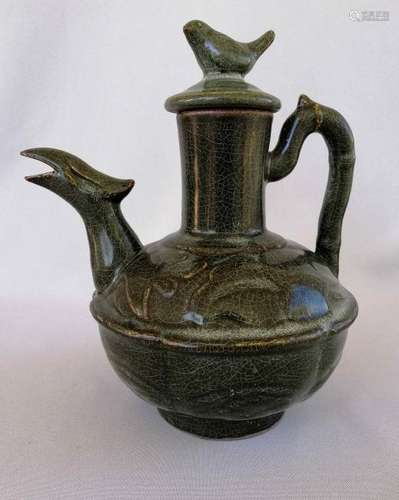 A CHINESE SONG DYNASTY XI KO KILN EWER