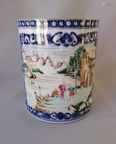 CHINESE QING QIAN LONG ROSE FAMMILE CUP