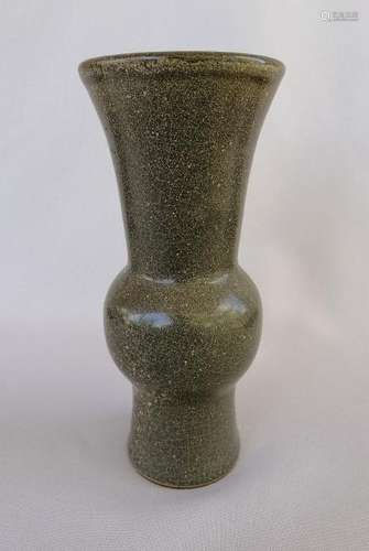 CHINESE SONG DYNASTY GUAN KILN FLOWER GOBLET VASE