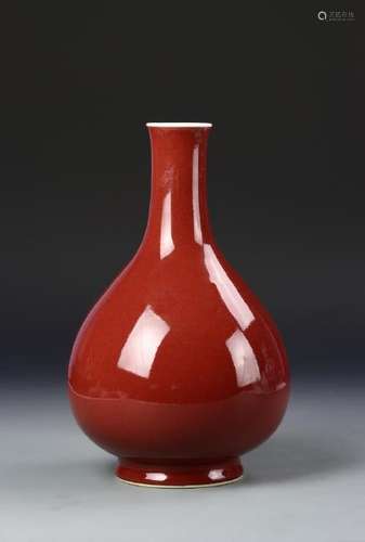 Chinese Oxblood Glazed Vase