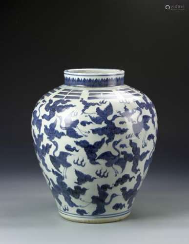 Chinese Blue and White Jar