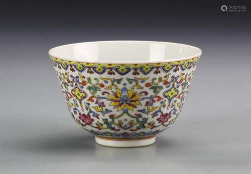 Chinese Enameled Bowl