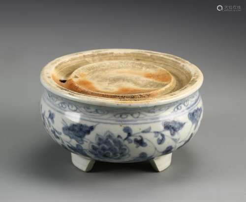 Chinese Porcelain Ink Grinder