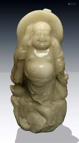 Chinese Jade Buddha Figure