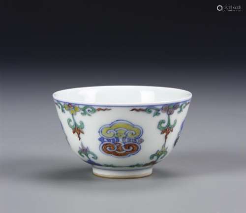 Chinese Antique Doucai Bowl
