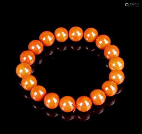 Chinese Agate Bracelet