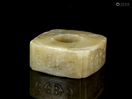 Chinese Antique Carved Jade