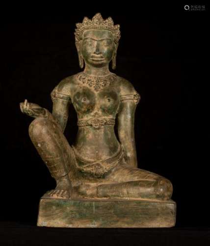 19th Century Burmese Parvati or Uma