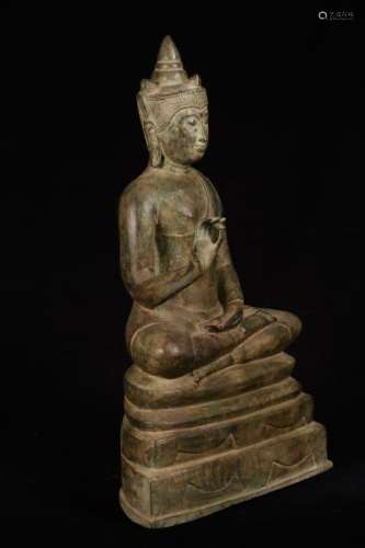 19th Century Ayutthaya Style Thai Teaching Buddha