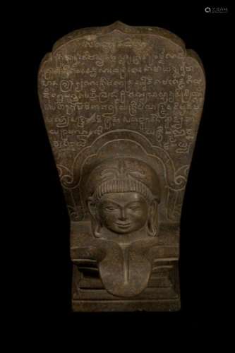 18th Century Khmer Sandstone Shiva Linga / Lingnum /