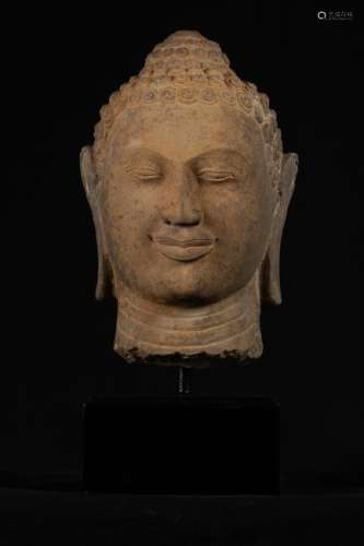 18th Century Thai Buddha Head