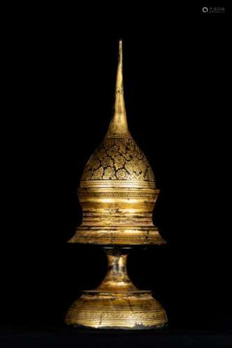 19th Century Antique Burmese Shwe Zawa Lacquerware