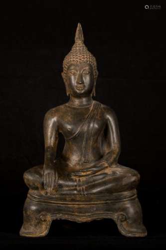 19th Century Sukhothai Thai Enlightenment Buddha
