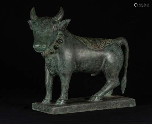 19th Century Bronze Nandi - Mount of Shiva