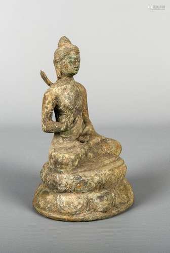 19th Century Indonesian Seated Teaching Buddha