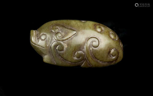 Chinese Old Jade Ornament 