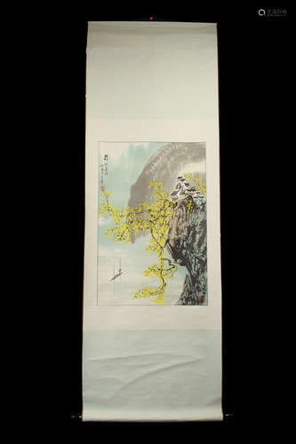 A Chinese Scroll Painting 