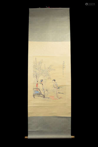 A Chinese Scroll Painting 