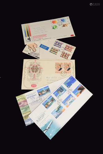 Five Pieces of British and Hongkong First Day Covers-2