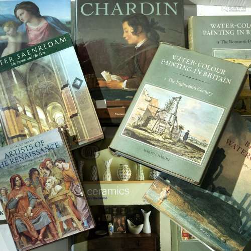 Books Art reference, including Chardin by Marianne Roland Michel, Themes and Hudson 1994, Pieter