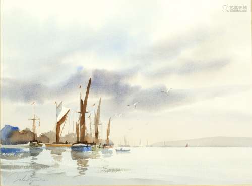 Watercolour study of Malta indistinctly signed, circa 1920/30, 36cm x 48cm