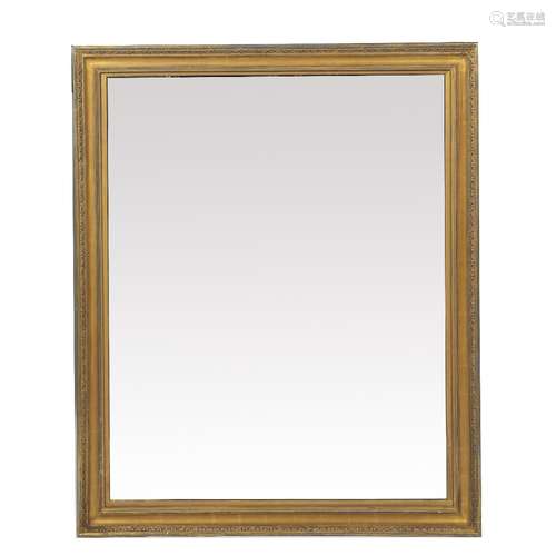 Gilt framed bevel wall mirror 130cm x 109cm