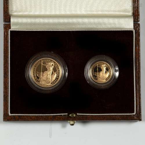 Britannia 1988 proof coin set (cased) and with related ephemera