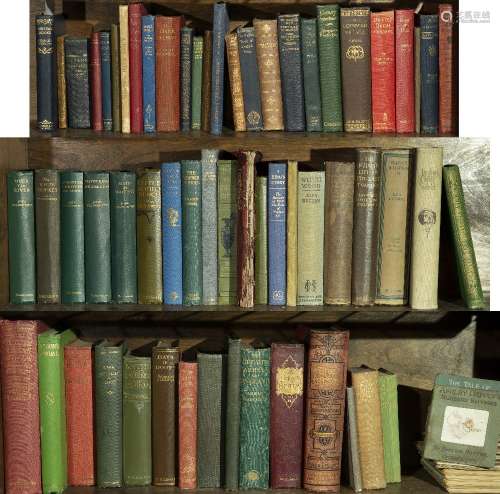 Books A collection of early 20th century publications including childrens fiction, pocket editions