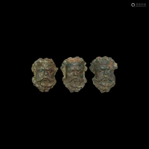 Greco-Roman Silenus Mask Group