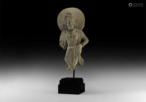 Gandharan Bodhisattva Figure