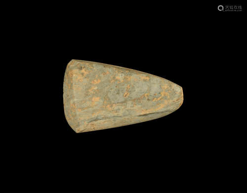 Stone Age Rhyolite Polished Axehead