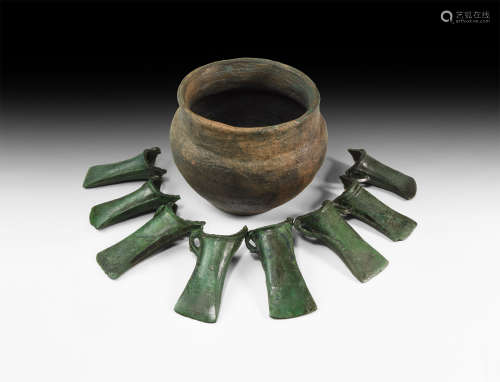 Bronze Age Socketted Axehead 'Hoard' Group