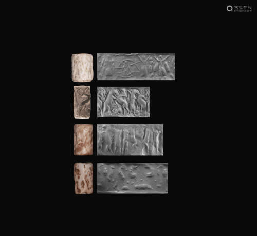 Western Asiatic Mesopotamian Cylinder Seal Collection