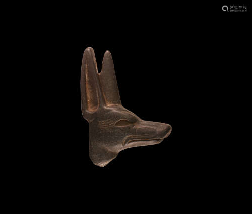 Egyptian Head of Anubis