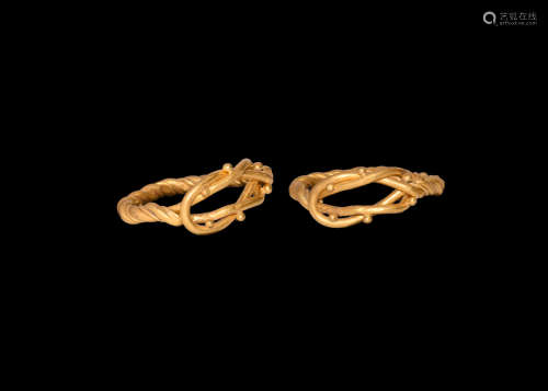 Viking Gold Hercules Knot Ring