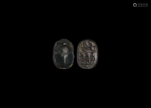 Phoenician Scarab with Figures