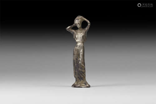 Roman Silver Venus Statuette