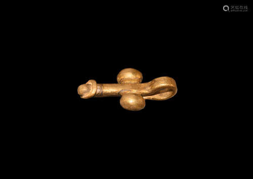 Roman Gold Phallic Pendant