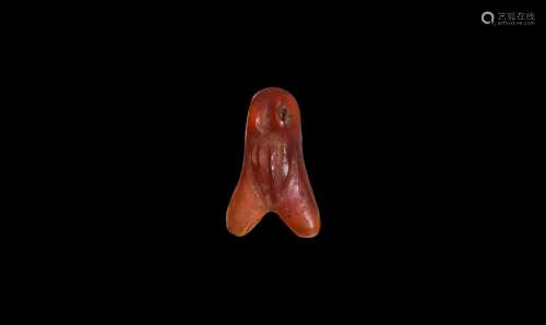 Egyptian Carnelian Fly Amulet