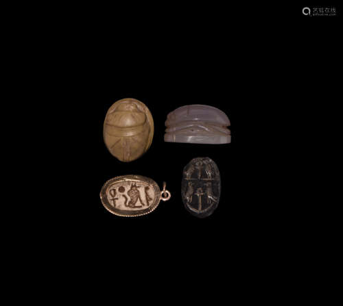 Egyptian Scarab Group