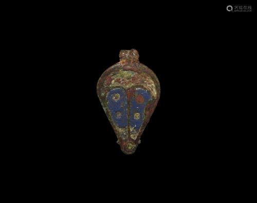 Roman Enamelled Seal Box