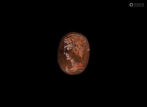 Roman Gemstone with Portrait