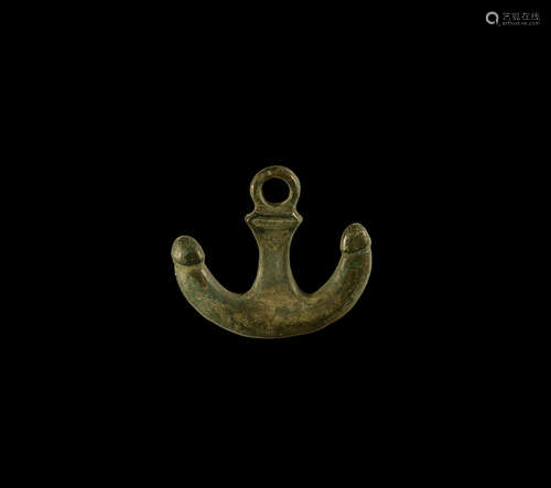 Roman Double Phallic Pendant