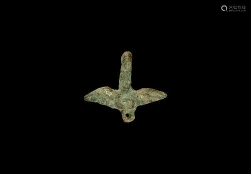 Roman Flying Phallus Pendant