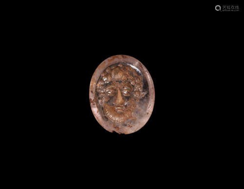 Roman Gemstone with Hercules
