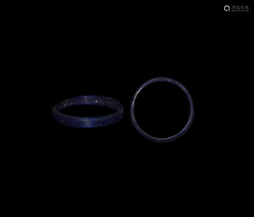 Roman Blue Glass Bracelet