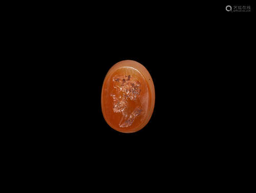 Roman Gemstone with Portrait