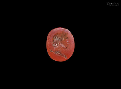 Roman Gemstone with Portrait